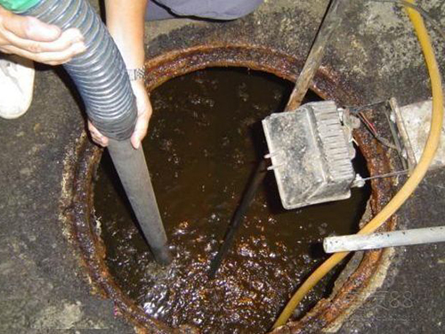 黄流镇隔油池清理